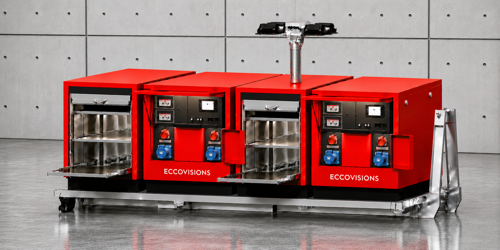 Containeraggregate und modulare ECCOFLEX-Systeme